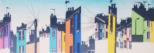 Brighton screenprint 